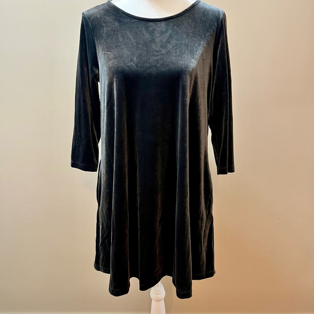 NWT Agnes and Dora Velvet Swing Tunic Size Medium